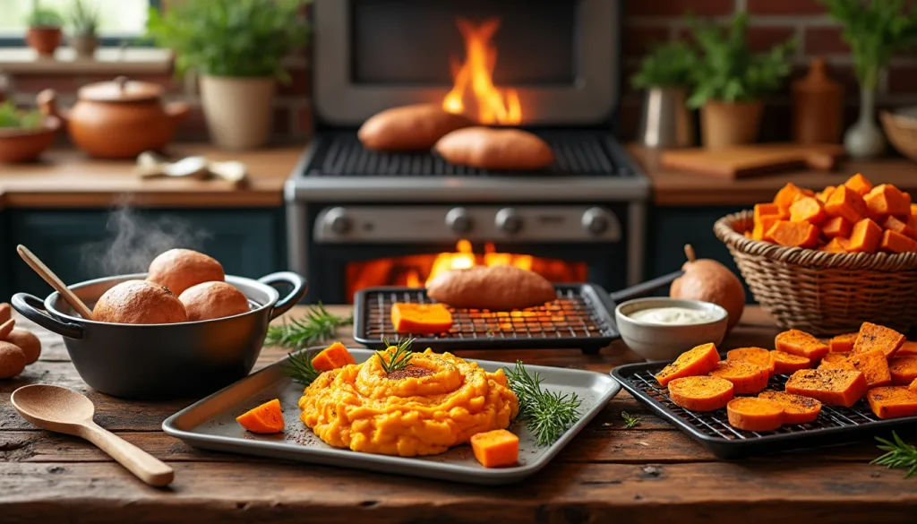 découvrez 6 techniques simples et efficaces pour cuire la patate douce à la perfection. que ce soit à la vapeur, au four ou à la poêle, apprenez les meilleures méthodes pour sublimer ce tubercule savoureux et nutritif.