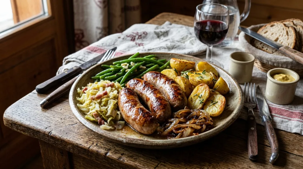 découvrez quels légumes choisir pour accompagner parfaitement des diots et préparer un délicieux repas savoyard traditionnel.