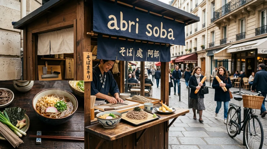 découvrez l'abri soba à paris, le comptoir incontournable pour savourer des nouilles soba authentiques à base de sarrasin, dans une ambiance conviviale et moderne.