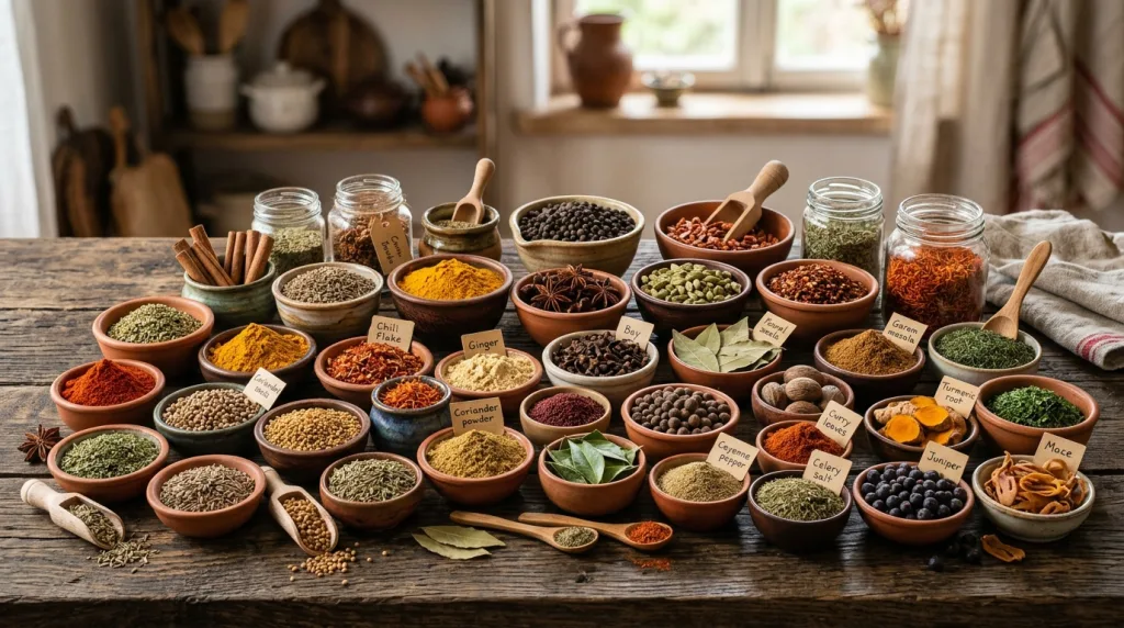 découvrez notre liste des 40 épices incontournables pour sublimer vos plats, proposée par le blog libre.net. apprenez à les utiliser pour enrichir vos recettes au quotidien.