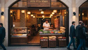 découvrez asım ustanın yeri döner à istanbul, un lieu emblématique où savourer un döner authentique et délicieux, un incontournable pour les amateurs de cuisine turque.