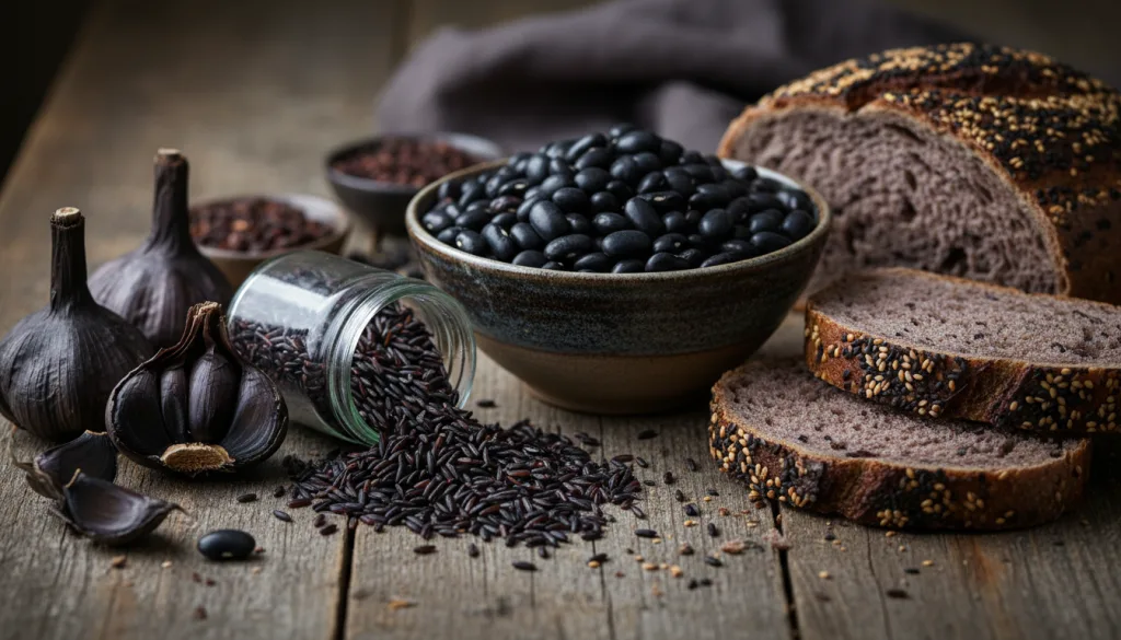 découvrez les bienfaits santé des aliments noirs, leurs variétés et des recettes savoureuses pour intégrer ces superaliments riches en antioxydants dans votre alimentation quotidienne.