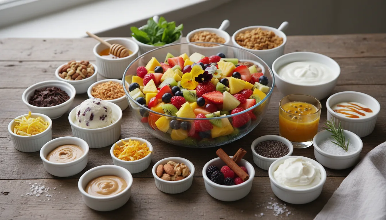 découvrez 20 idées savoureuses pour accompagner une salade de fruits et sublimer vos desserts avec des ingrédients gourmands et originaux.